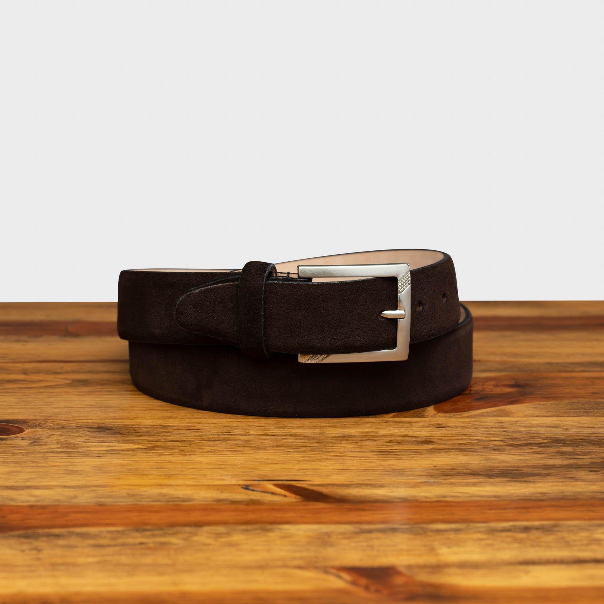 Velino Calzoleria Toscana Velour Suede Belt